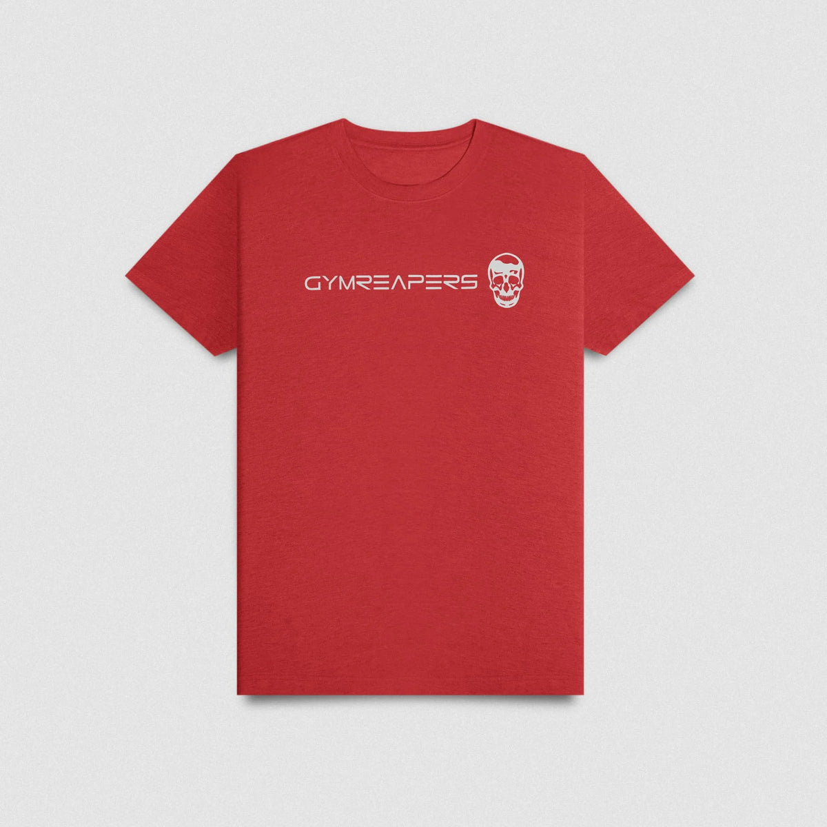 Active Tri-Blend Basic Tee - Red/White