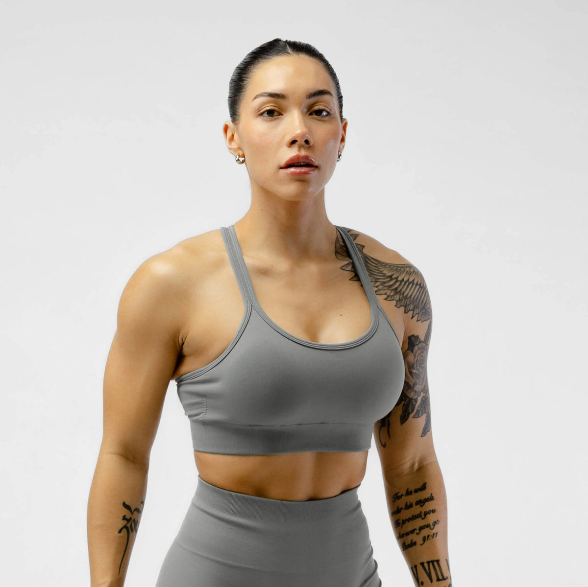Halo Bra - Overcast